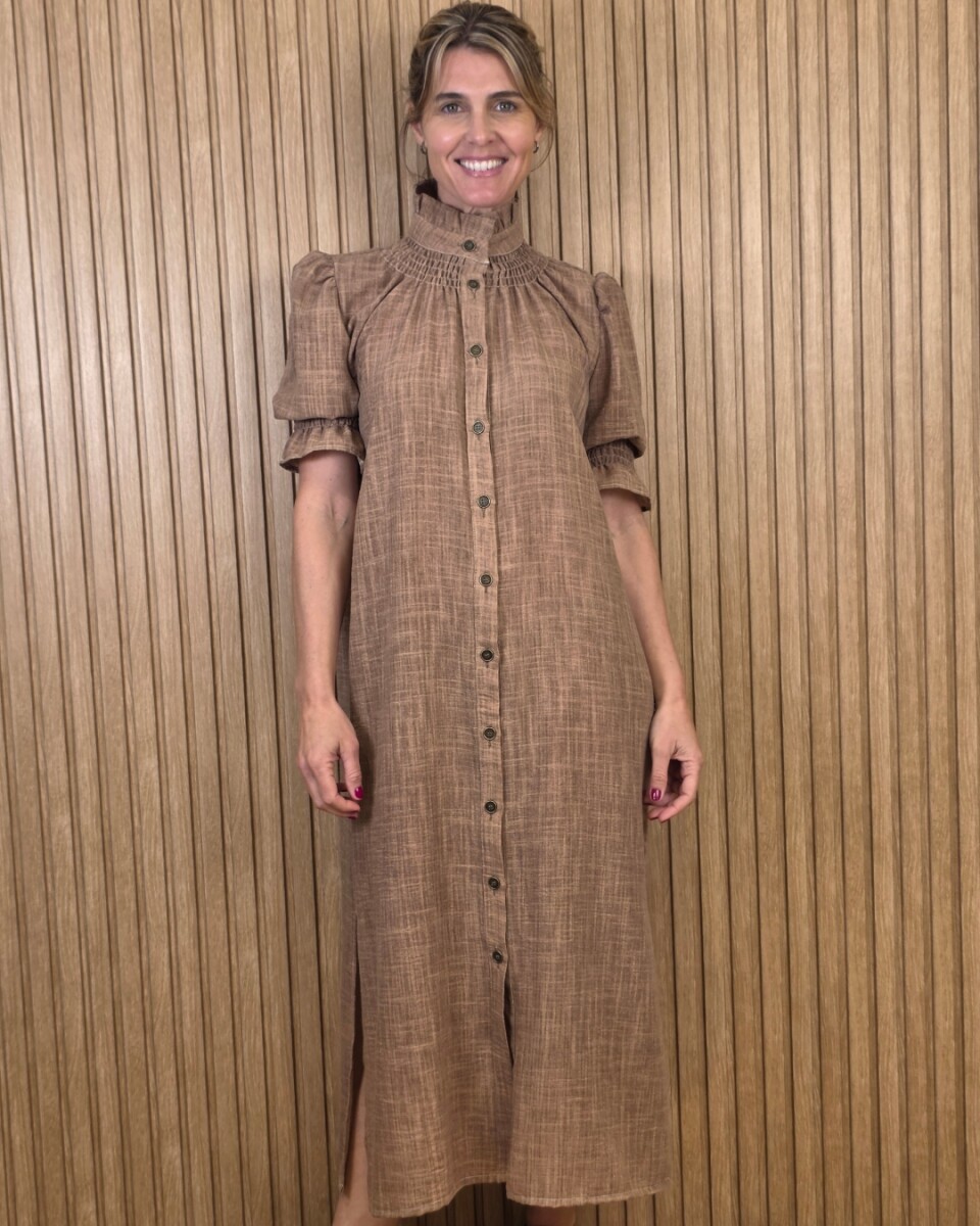 Vestido Maldivas - Tostado 