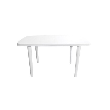 Mesa Rectangular de Pvc Blanca Faro Mesa Rectangular de Pvc Blanca Faro