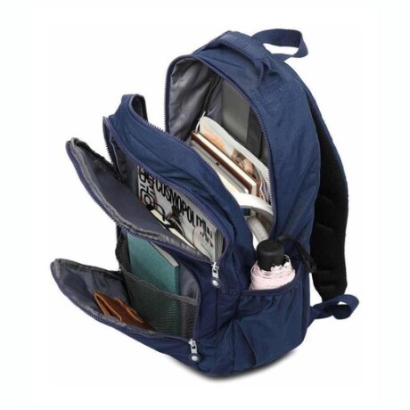 Mochila Urbana BURKE Tokyo Con Compartimento Para Notebook - Azul Mochila Urbana BURKE Tokyo Con Compartimento Para Notebook - Azul