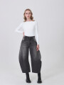 Pantalon Rynara Gris Medio