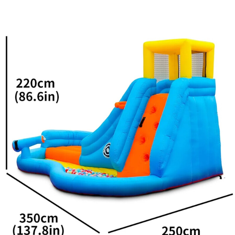 Castillo inflable con tobogán Castillo inflable con tobogán