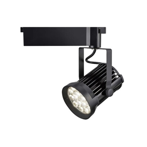 Spot LED int. negro para riel,35W 3000K 36° NV0410