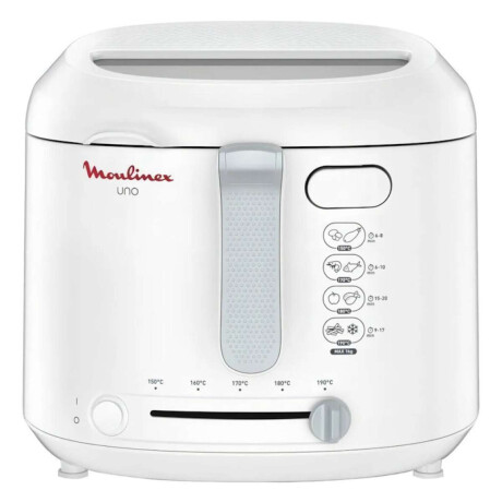 Freidora Con Aceite Moulinex Uno Filtro Antihumo Blanco