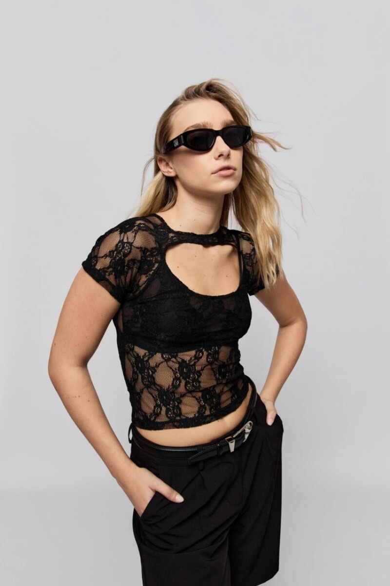 BLUZA P.CAKE CRISANTO - NEGRO 