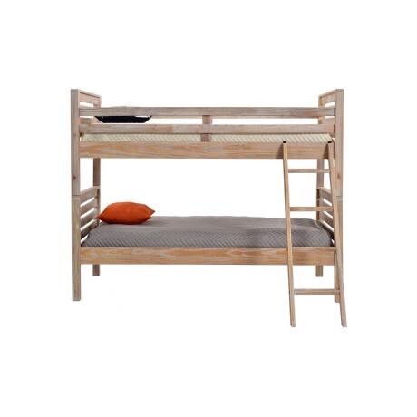 CAMA CUCHETA MADERA NATURAL-BEIGE MONTAUK