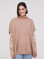 Poncho Amelien Beige Oscuro