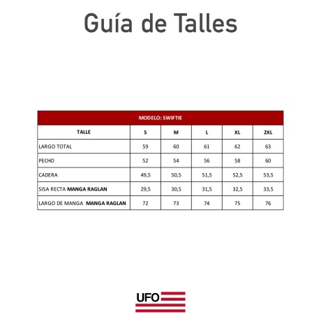 Campera de Nylon UFO Swiftie Blanco Blanco