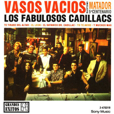 Los Fabulosos Cadillacs - Vasos Vacios - Vinilo Los Fabulosos Cadillacs - Vasos Vacios - Vinilo