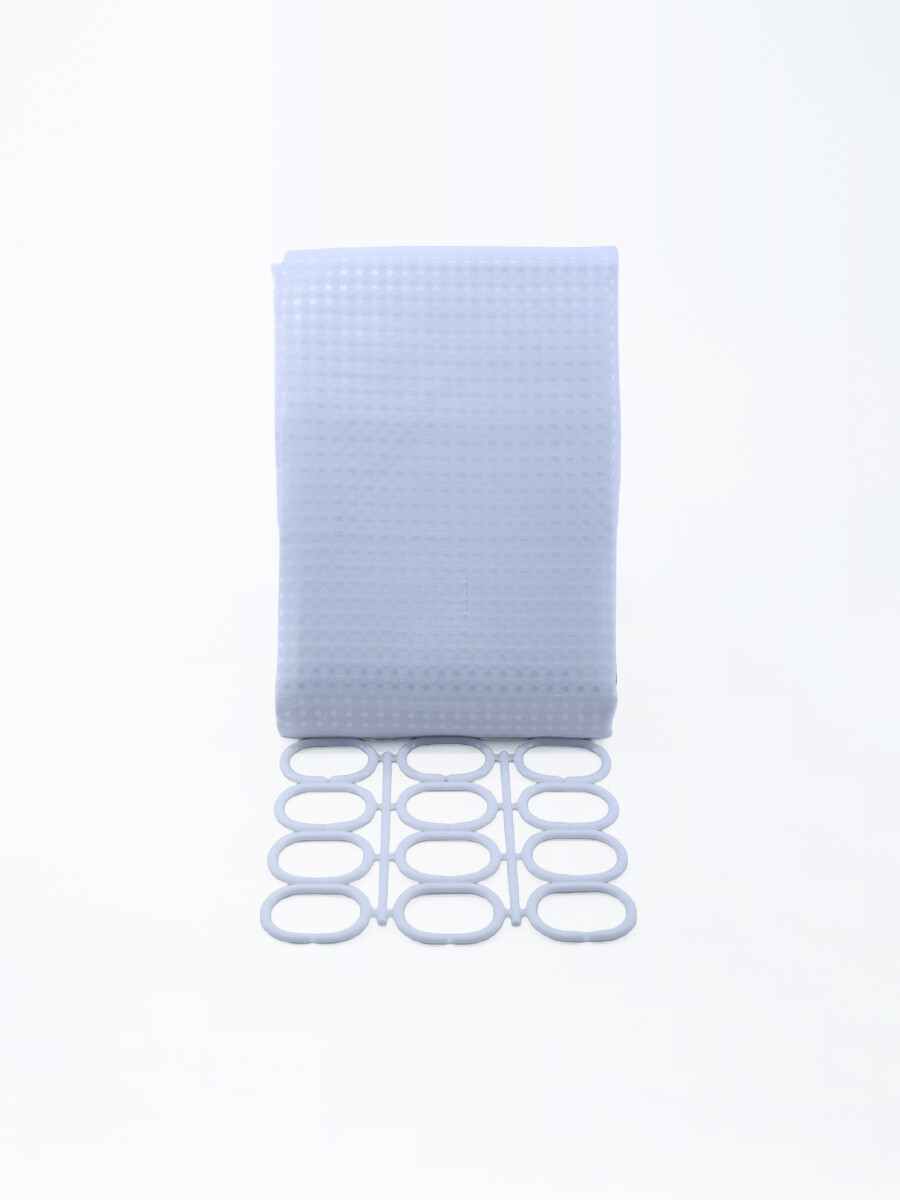 CORTINA BAÑO DIAM PREMIUM - BLANCO 