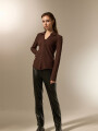 Camisa Hesme Chocolate