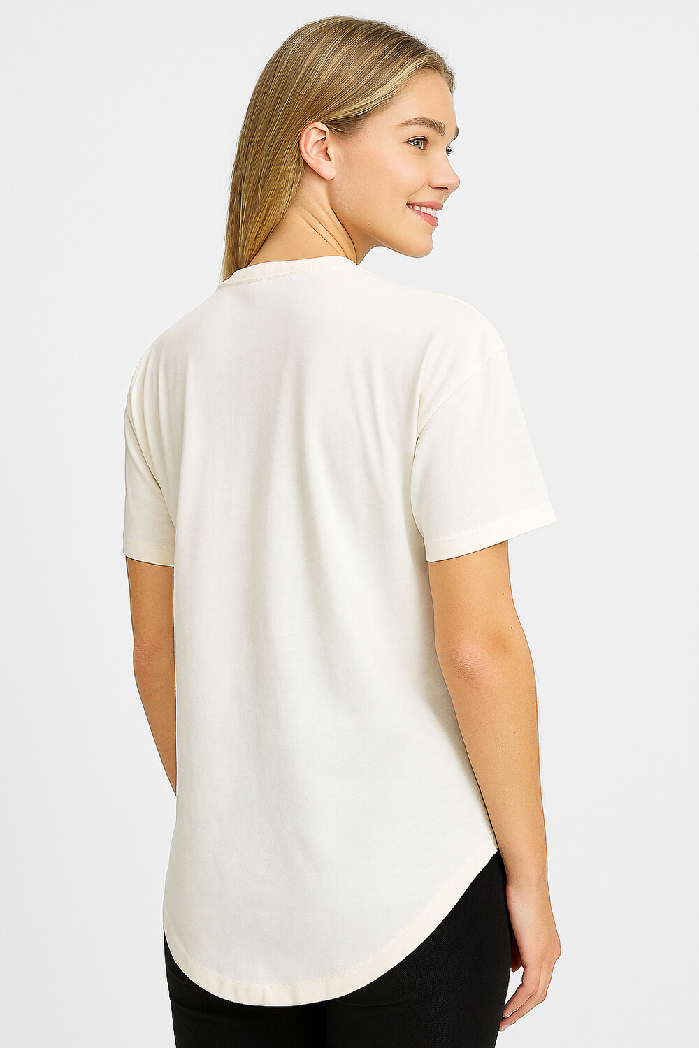 Remera Christalline Marfil / Off White