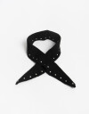 Cuellos Cuello Textil Tachas - Negro