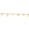 Pulsera Discos -Oro bajo-Sin piedra-PU8076 sinpiedra