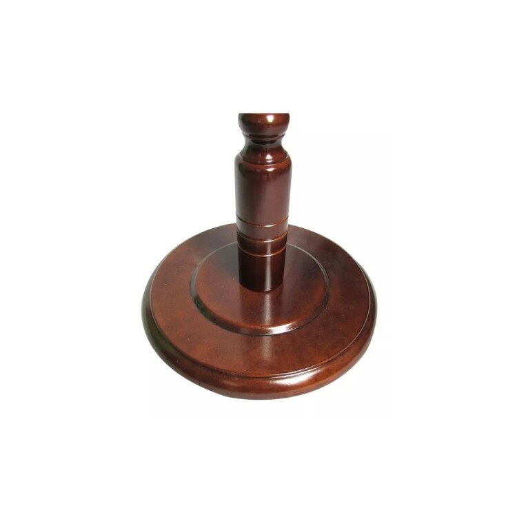 PERCHERO DE PIE DE MADERA MARRON