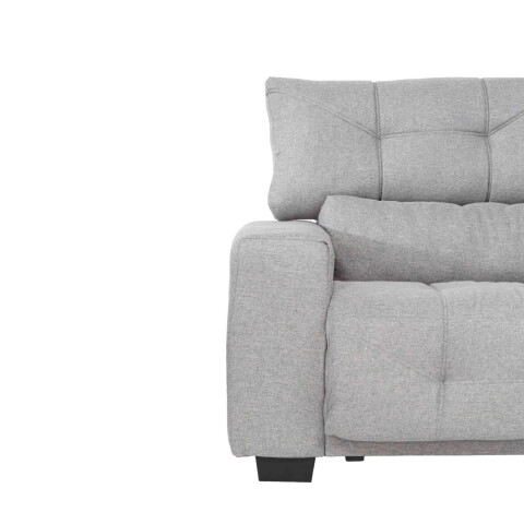HELLEN- SOFA 3 CUERPOS HANNOVER GRIS CLARO HELLEN- SOFA 3 CUERPOS HANNOVER GRIS CLARO