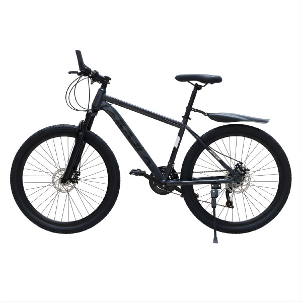 Bicicleta Kajla Montaña Mtb Rod 26 Frenos De Disco 21 Veloc Gris 1