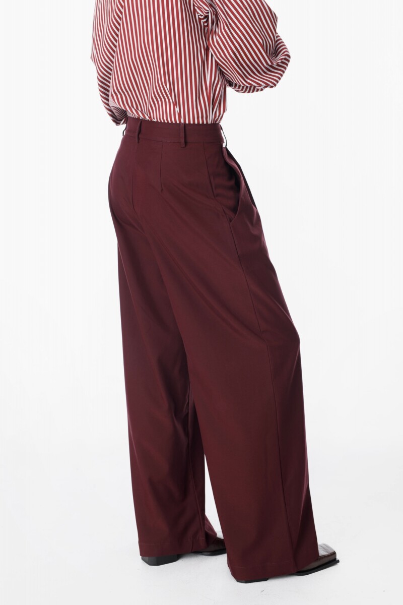 Pantalon Form Bordeaux