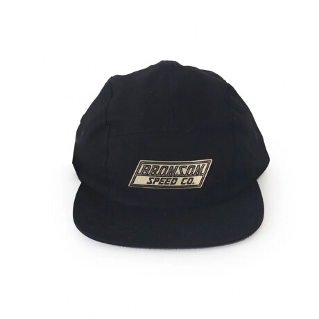 Gorro Gold FivePanel Bronson - Negro Gorro Gold FivePanel Bronson - Negro