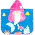Toalla poncho BUBA BUBAZOO sirena