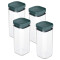 Set x4 Potes herméticos 350ml GRIS