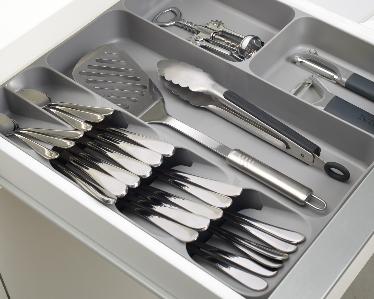 Organizador para Cubiertos y Utensilios Joseph Joseph DrawerStore™ Gris - PREVENTA Organizador para Cubiertos y Utensilios Joseph Joseph DrawerStore™ Gris - PREVENTA