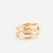 Anillos Medianos y Grandes De metal Anillo Mediano De Metal - Dorado