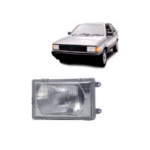 SEMIOPTICA DERECHA GOL / AMAZON / PARATI / SAVEIRO G1 88/90 CORTA PLASTICO Semioptica Derecha Gol / Amazon / Parati / Saveiro G1 88/90 Corta Plastico