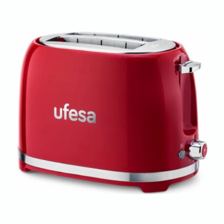 TOSTADOR UFESA CLASSIC PINUP Tostadora UFESA Classic PinUP 850W 2 Rebanadas Selector De 7 Niveles - Red