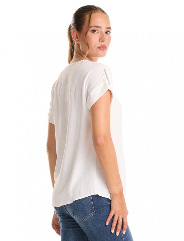 Blusa Crepe CRUDO