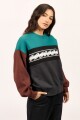 SWEATER 73 DAYS M-militar