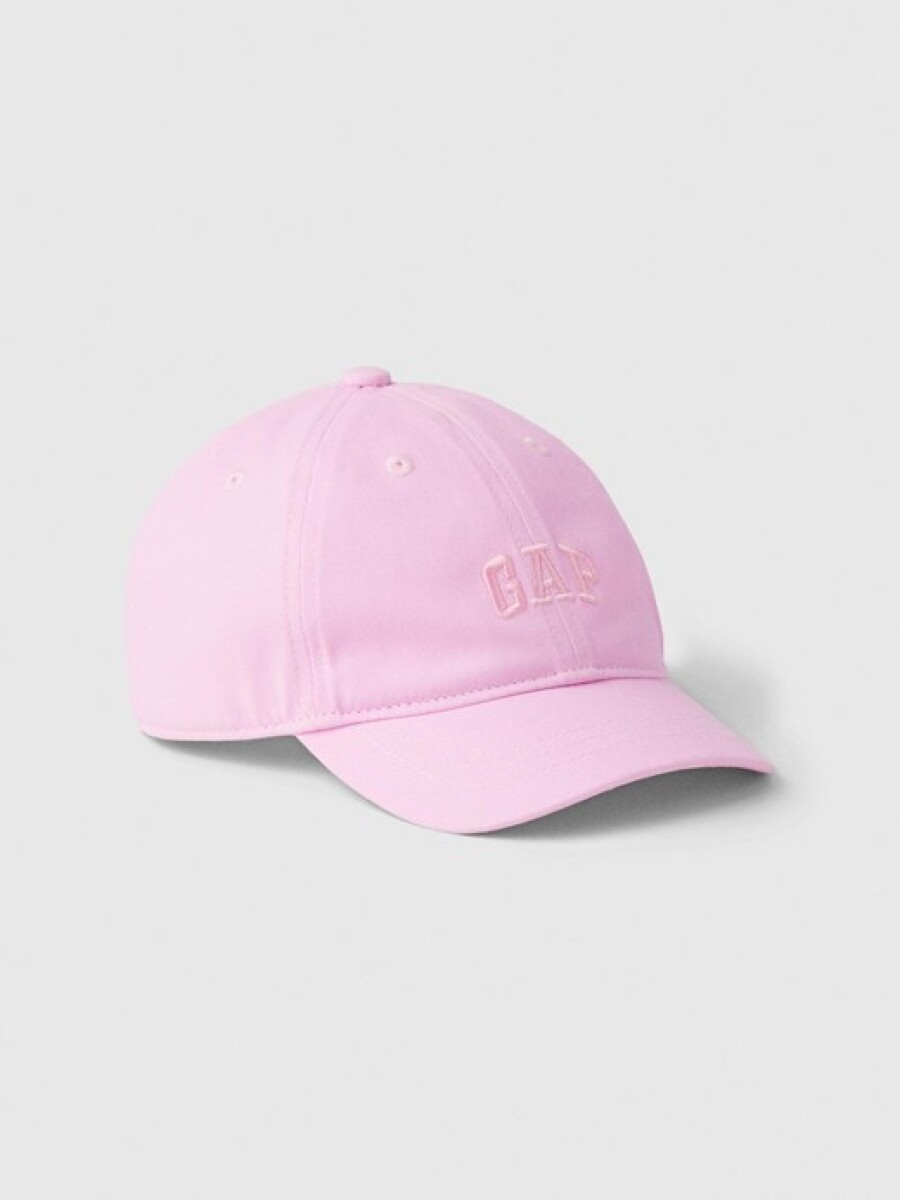 Gorro Con Visera Logo Gap Toddler Niña - Sugar Pink 
