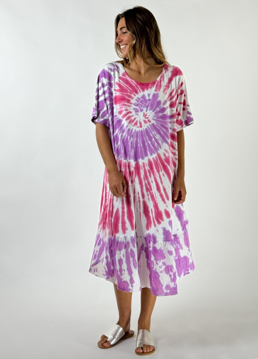 VESTIDO COSMOPOLITAN - FUCSIA 