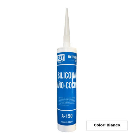 ZZ SILICONA ACETICA BLANCO CARTUCHO A-150 AST ++ N/a
