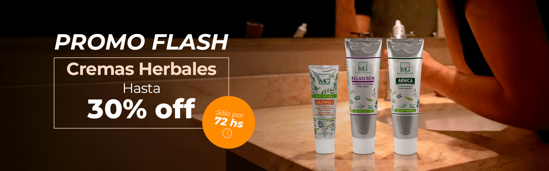 Promo Flash- Cremas Herbales