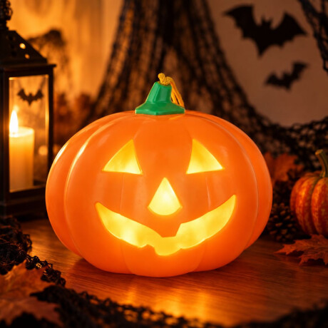 Calabaza con luz Calabaza con luz
