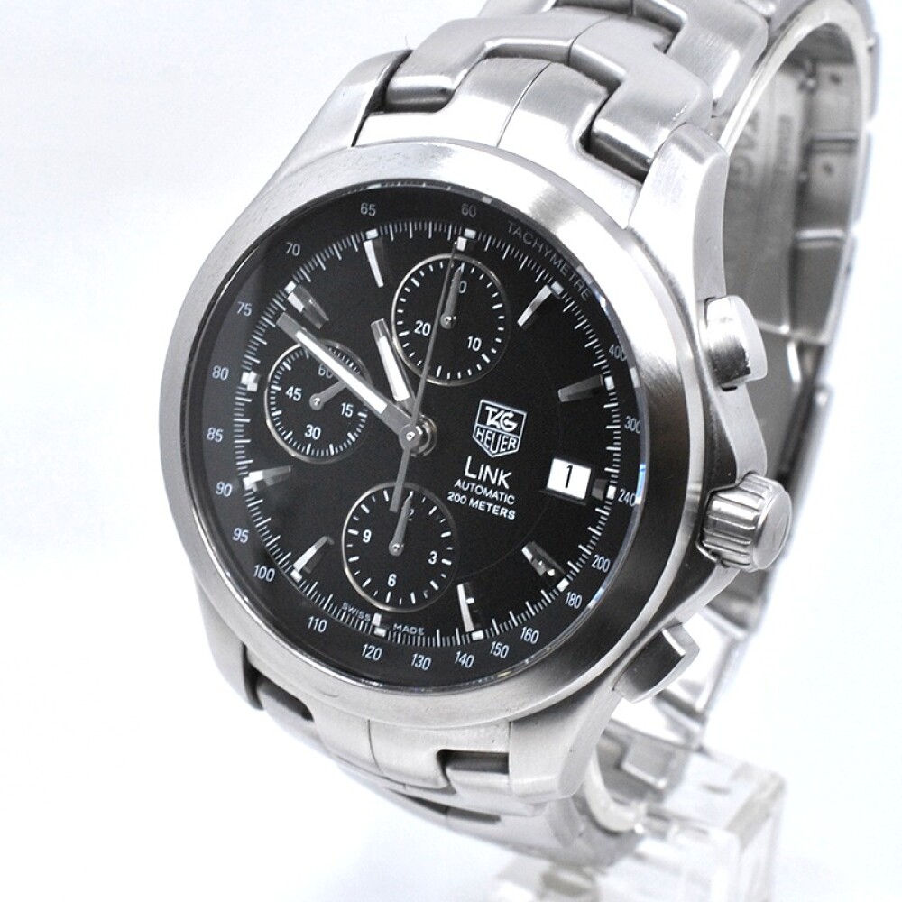 Tag Heuer Link CJF2110 cronógrafo automático 42 mm acero inoxidable Tag Heuer Link CJF2110 cronógrafo automático 42 mm acero inoxidable