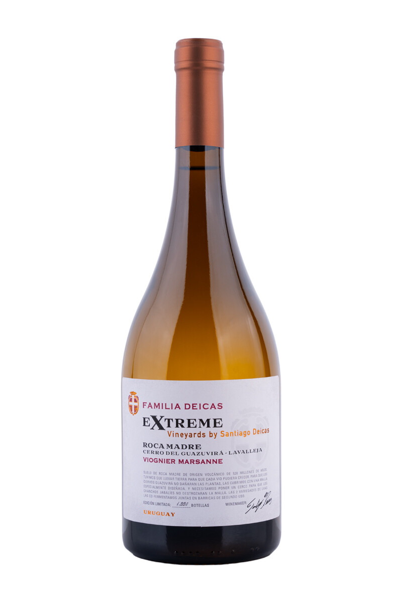 Vino Familia Deicas Extreme Roca Madre Blanco Corte Único 750 ml 