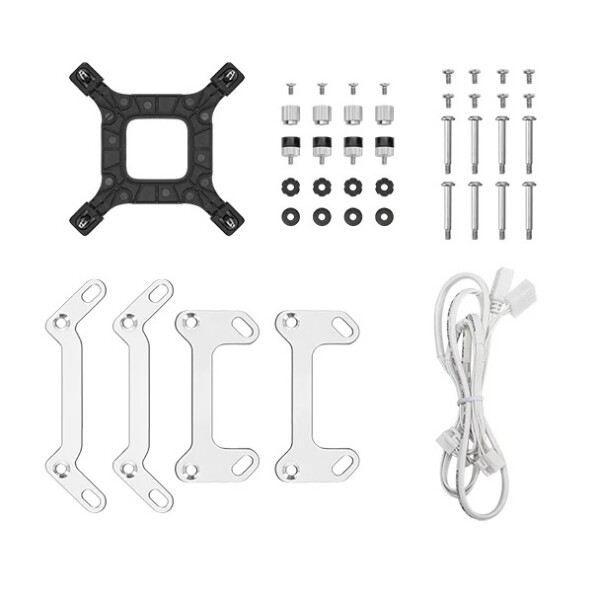 Cooler Liquido Deepcool Ld240 Argb Blanco COOLER LIQUIDO DEEPCOOL LD240 ARGB BLANC