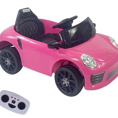 auto a bateria tipo porsche -rosa auto a bateria tipo porsche -rosa
