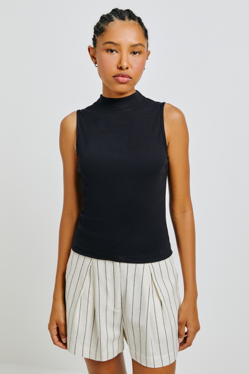 CAMISETA REGATA FEM - PRETO ESCURO 