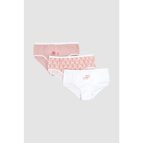 Pack x3 bombachas niña Magnolia