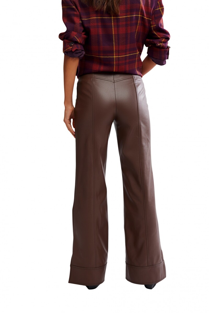PANTALÓN GLOW VEG. Marron