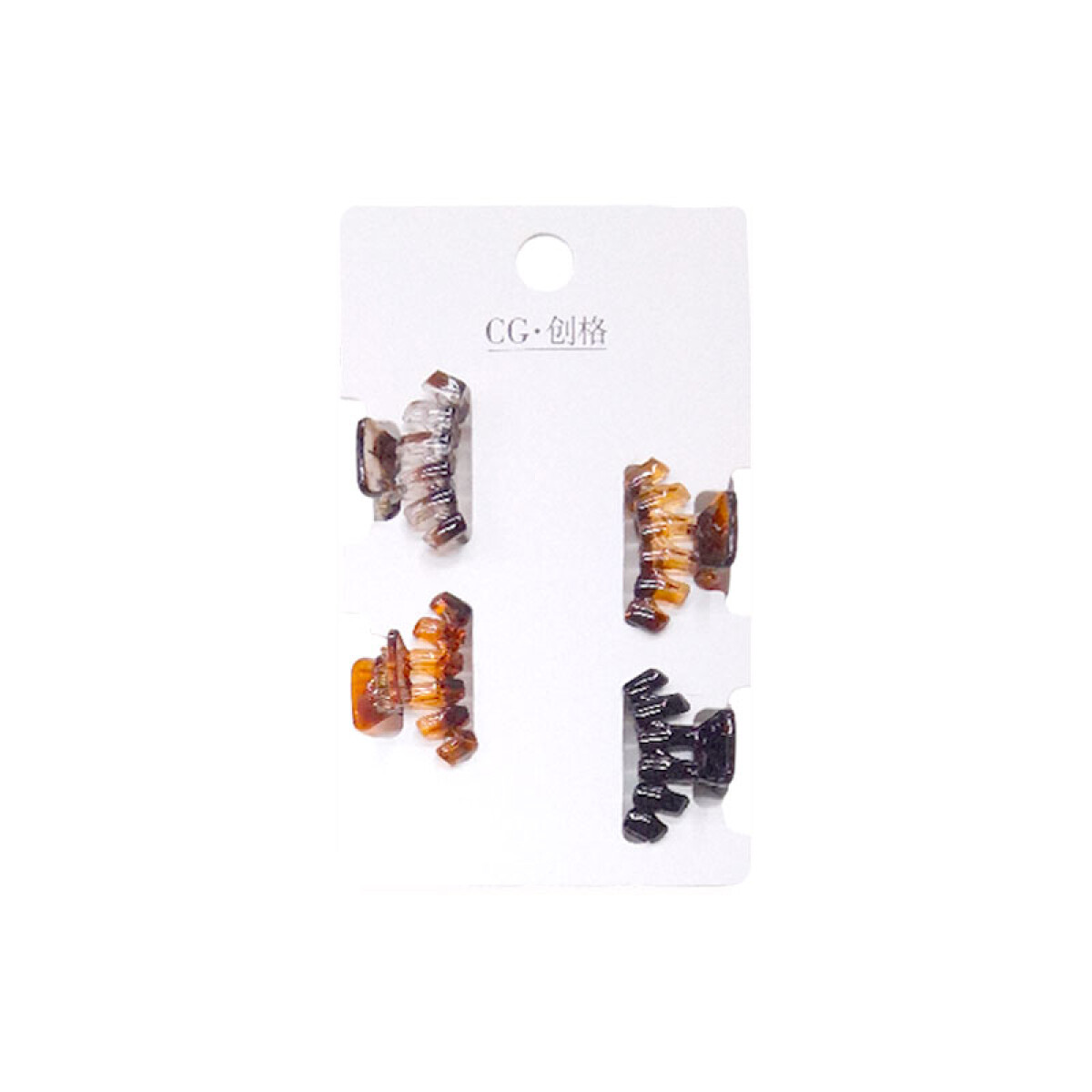 Broche pinza para el cabello 4 pcs - Broche Pinza Para El Cabello 4 Pcs 