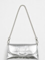 Cartera Charles Plateado