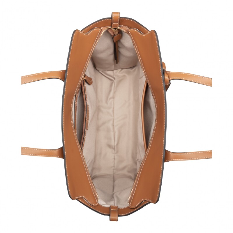 Tote Handbag Fleura Brandy