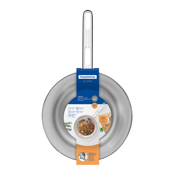 Sartén acero inox. ø28cm. 3,2 lts. "allegra" TF1836