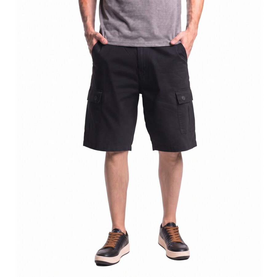 SNAKE BERMUDA CARGO BLACK