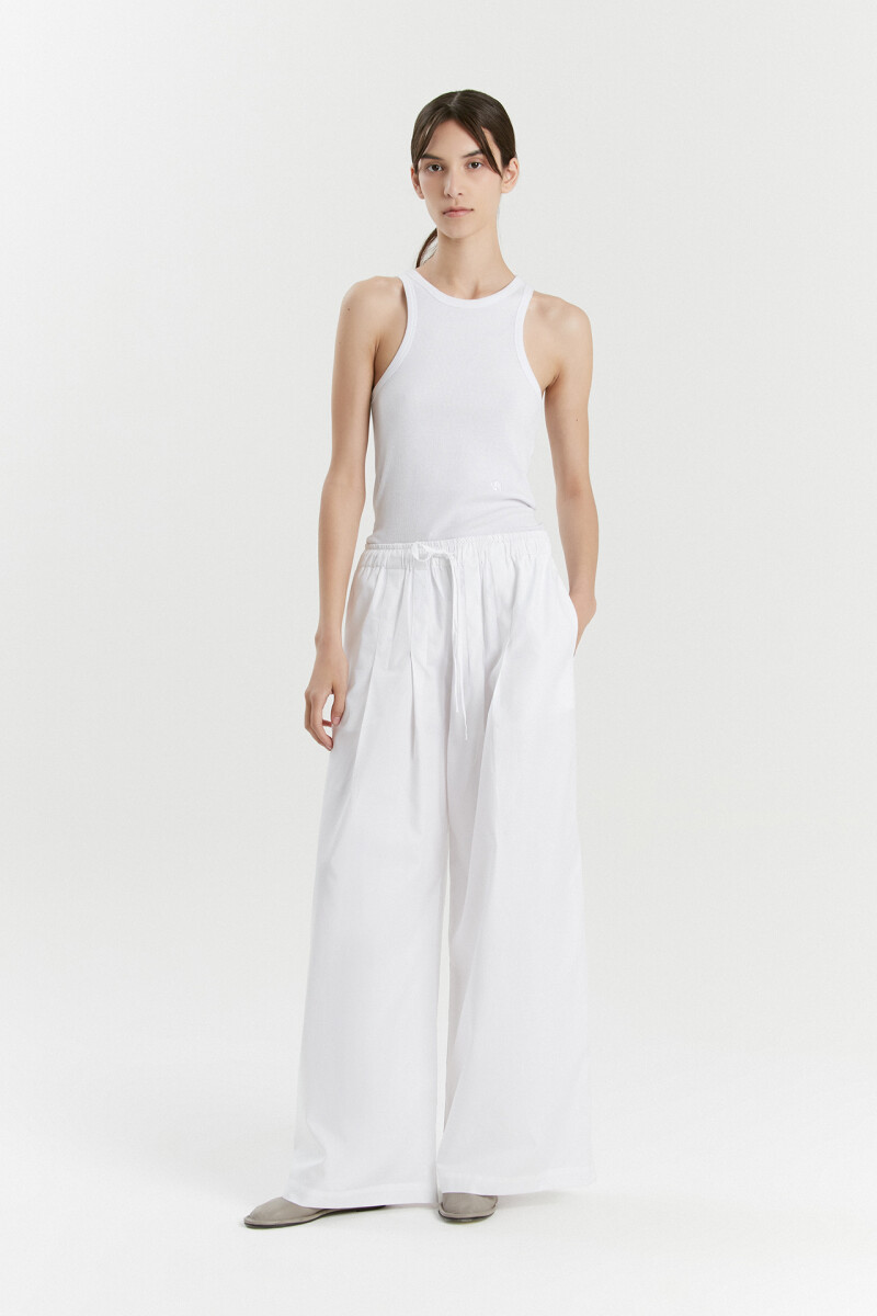 PANTALON BACAN Blanco