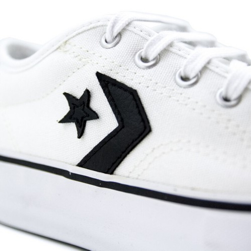 Championes CONVERSE STAR REPLAY de Unisex - 568328C Blanco-negro