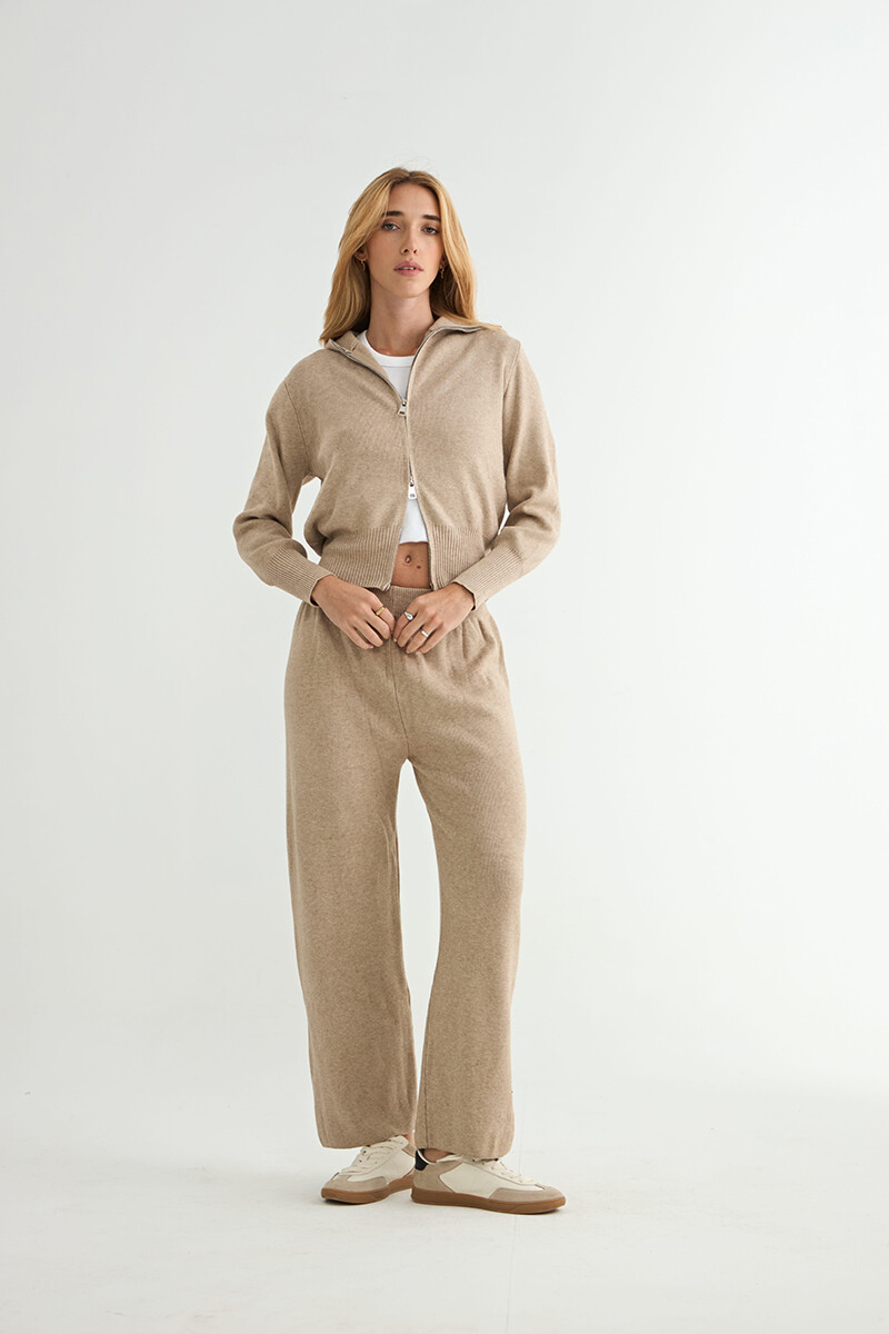 CONJUNTO TEJIDO JACINTA - VISON 